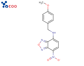 4-(对甲氧基苄氨基)-7-硝基-2,1,3-苯并噁二唑（MBD）