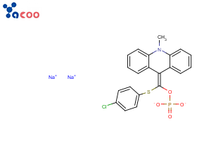  APS-5    （4-氯苯巯基）（10-甲基-9,10-二氢化吖啶亚甲基）磷酸二钠盐