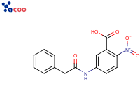 3-苯乙酰氨基-6-硝基苯甲酸