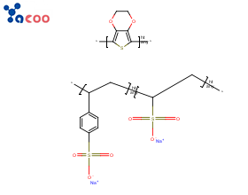 苯乙烯磺酸钠与乙烯磺酸钠的共聚物与聚（3,4-乙烯二氧噻吩）的掺杂物