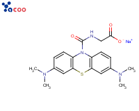 10-(羧甲基氨基羰基)-3,7-双(二甲氨基)吩噻嗪钠盐

