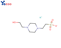 N-(2-羟乙基)哌嗪-N′-(2-乙磺酸) 钾盐
