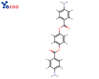 [4-(4-氨基苯甲酰基)氧基苯基] 4-氨基苯甲酸酯

