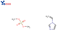 乙烯基-1(或3)-甲基-1H-咪唑翁硫酸甲酯均聚物
