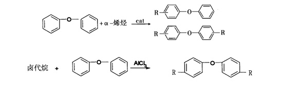以烯烃和卤代烷为烷基化剂合成烷基二苯醚双磺酸盐