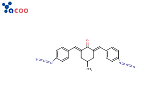 2,6-二(4-叠氮苯亚甲基)-4-甲基环己酮
