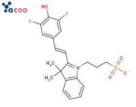 2-[2-(4-羟基-3,5-二碘苯基)乙烯基]-3,3-二甲基-1-（3-磺酸丙基）-3H-吲哚内盐（SPDIB）
