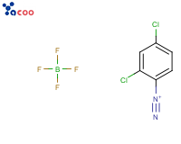 2,4-二氯偶氮苯四氟硼酸盐 

