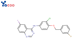 N-[3-氯-4-(3-氟苄氧基)苯基]-6-碘喹唑啉-4-胺 