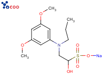 N-Ethyl-N-（2-hydrroxt-3-sulfopropyl）-3,5-dimethoxyaniline sodium salt<br/>
