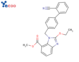 1-[(2'-氰基联苯-4-基)甲基]-2-乙氧基-1H-苯并咪唑-7-甲酸甲酯