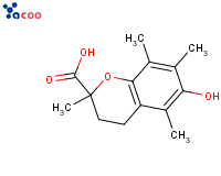 (±)​-​6-​Hydroxy-​2,5,7,8-​tetramethylchromane-​2-​carboxylic acid 
