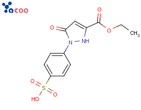 1-( 4’-磺酸基苯基)-3-乙氧羰基-5-吡唑啉酮
 p-SCEP
