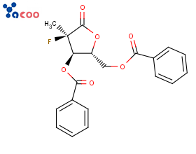 (2R)-2-脱氧-2-氟-2-甲基-D-赤式戊糖酸 GAMMA-内酯 3,5-二苯甲酸酯