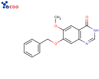 6-甲氧基-7-苄氧基喹唑啉-4-酮
