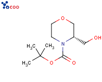 (3S)-3-(羟甲基)吗啉-4-羧酸叔丁酯
