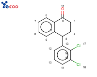 rac 4-(2,3-Dichlorophenyl)-3,4-dihydro-1(2H)-naphthalenone
