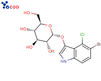 5-溴-4-氯-3-吲哚基-D-吡喃葡糖苷
