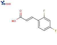 反式-2,4-二氟肉桂酸
