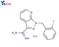 1-(2-Fluorobenzyl)-1H-pyrazolo[3,4-b]pyridine-3-carboximidamide hydrochloride
