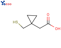1-(Mercaptomethyl)cyclopropaneacetic Acid
