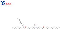 	Octanoic acid, 8-[(2-hydroxyethyl)[6-oxo-6-(undecyloxy)hexyl]amino]-, 1-octylnonyl ester
