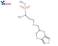 sodium 3-(2,3-dihydrothieno[3,4-b][1,4]dioxin-2-yl)methoxy-1-methylpropanesulfonate
