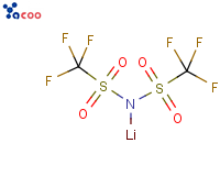 双三氟甲烷磺酰亚胺锂 
