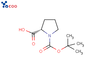 N-(叔丁氧羰基)-L-脯氨酸 
