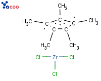 五甲基环戊二烯基三氯化锆(IV)<br/>
