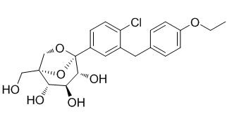 ertugliflozin 分子结构