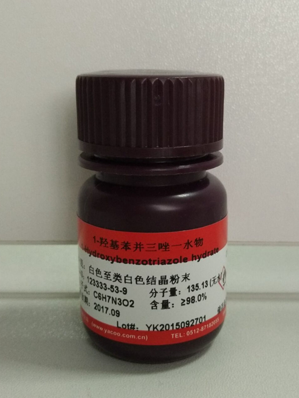 亚科科技1-羟基苯并三唑一水物包装图示